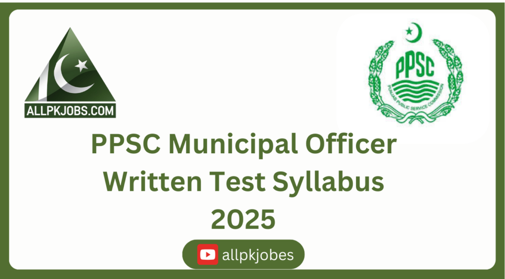 Municipal Officer Syllabus